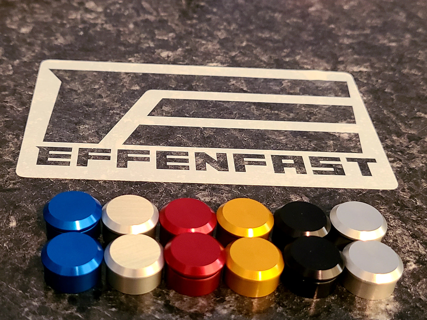 Billet License Plate Screw Covers