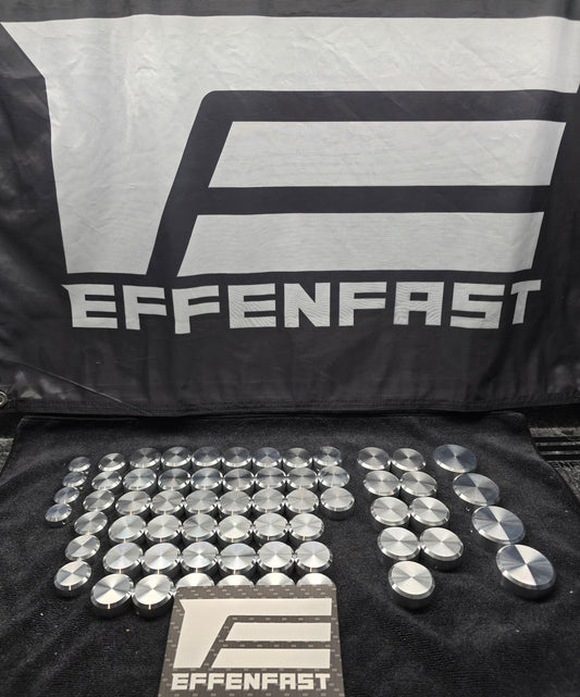 ANY LEVEL Billet Bolt Covers FLAT Kit