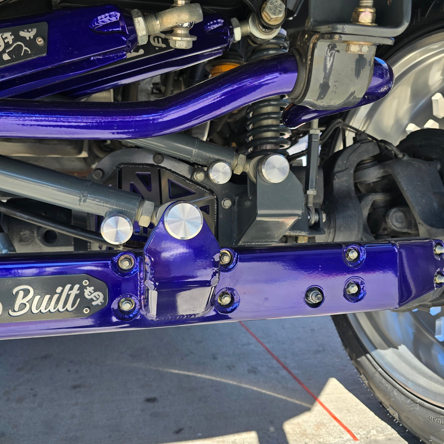 ANY LEVEL Billet Bolt Covers FLAT Kit