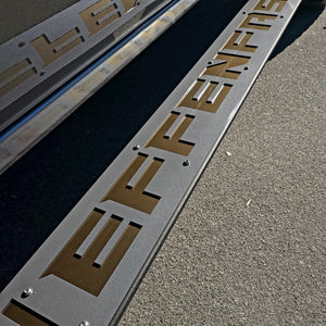 Custom Metal Step Overlays