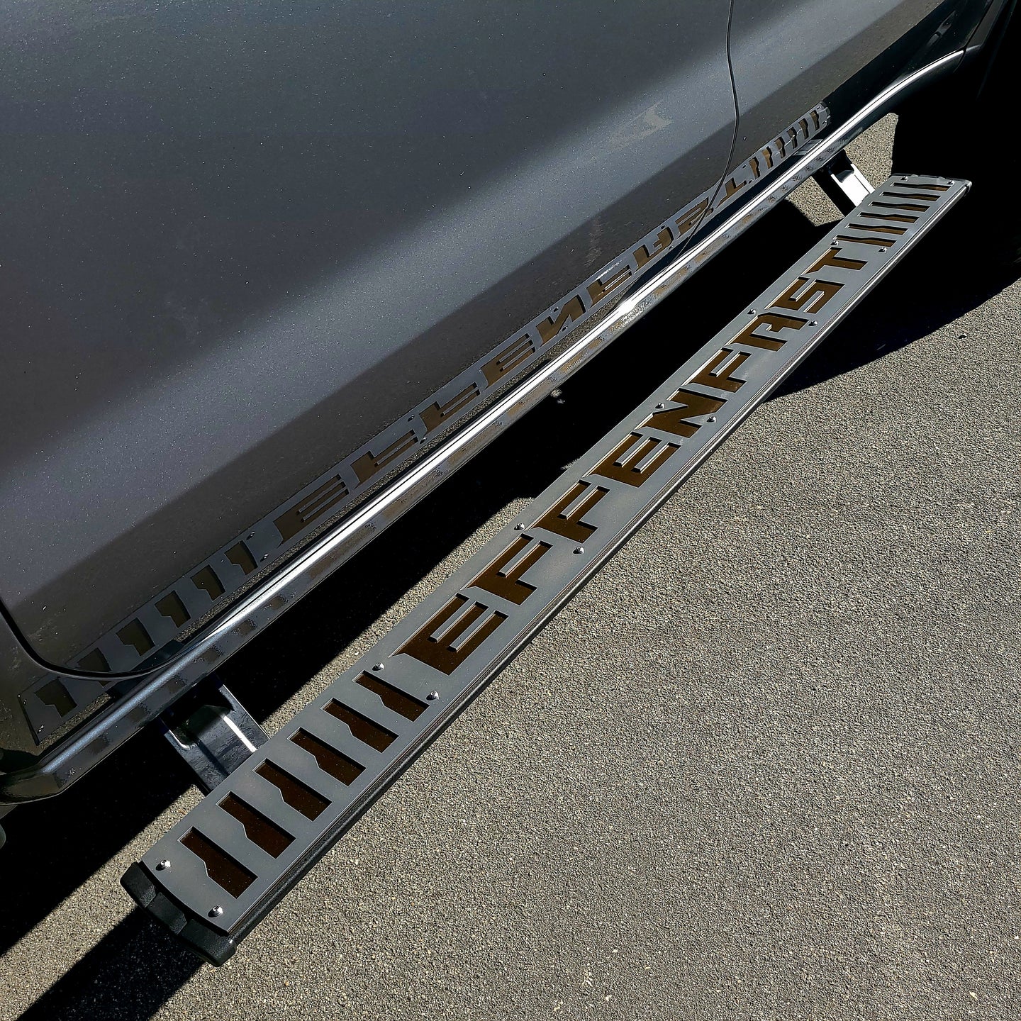 Custom Metal Step Overlays