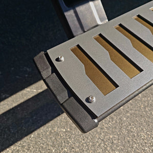 Custom Metal Step Overlays